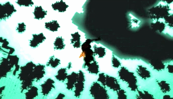 floating